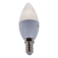 Eurolux LL-E-C37-6W-230-2,7K-E14 - Светодиодная лампа, свеча, 6 Вт, теплый белый, Е14