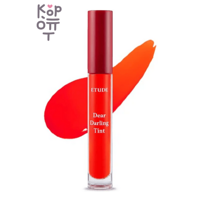 Etude Et.dear.d.watergeltint Or203 - Тинт-гель для губ, красный грейпфрут, 5 г