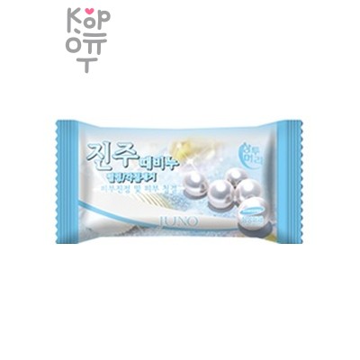 Мыло, косметическое для лица и тела с экстрактом Жемчуга/Pearl Peeling Soap, Juno