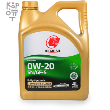 Idemitsu F-S SN/GF-5 0W20 - Синтетическое моторное масло  — Корейские товары для всей семьи(КорОпт)