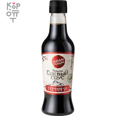Соус Премиум соевый Терияки, Asian Fusion, 330 гр &mdash; Корейские товары для всей семьи(КорОпт)
