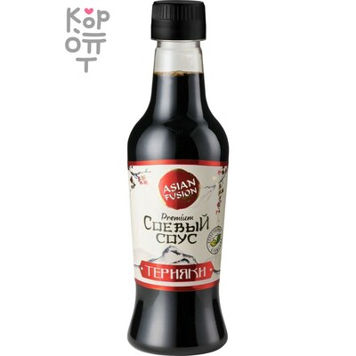 Соус Премиум соевый Терияки, Asian Fusion, 330гр.