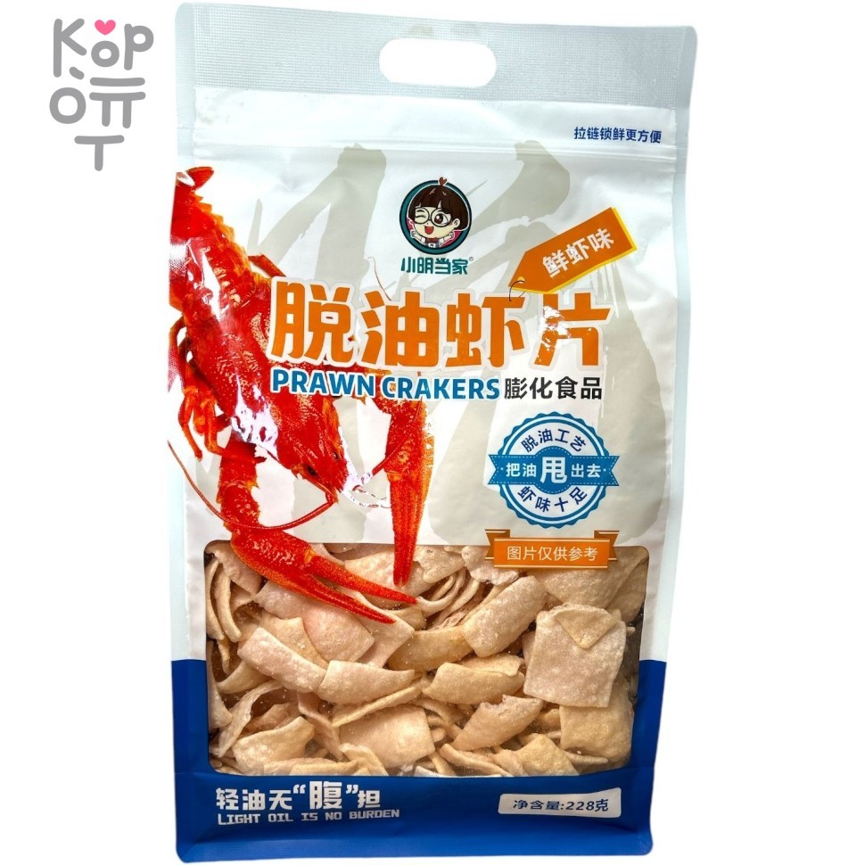 Чипсы Prawn Crakers - Большая креветка, слабо-острая, 228гр., купить с доставкой на дом фото 1 &mdash; Корейские товары для всей семьи(КорОпт)