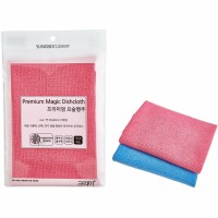 SUNG BO Салфетка для кухни универсальная №437 Premium Magic Dishcloth - 40см*30см микрофибра
