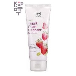 Ottie — Fruit Yogurt Foam Cleanser Strawberry — Йогуртовая пенка для умывания с клубникой, 150 мл