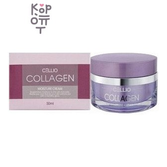 Dr.CELLIO — Collagen Moisture Cream — увлажняющий антивозрастной крем для лица с коллагеном, 50 мл