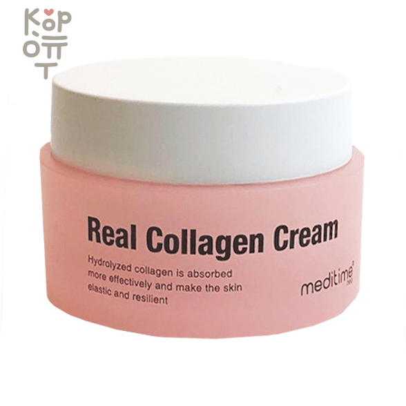 Meditime Neo Real Collagen Cream - Коллагеновый лифтинг-крем, 50мл., купить с доставкой на дом фото 1 &mdash; Корейские товары для всей семьи(КорОпт)