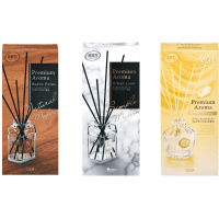 ST Shoshu Riki Premium Aroma - Освежитель воздуха для комнаты (стеклянный флакон + наполнитель + палочки) 50мл.