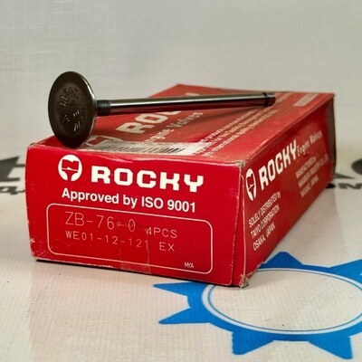 Клапан двигателя WL выпускной ZB-76-0 WE01-12-121 28x111.9x6 ROCKY