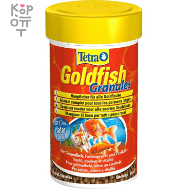 TetraGoldfish Granules корм в гранулах для золотых рыб 100 мл — Корейские товары для всей семьи(КорОпт)