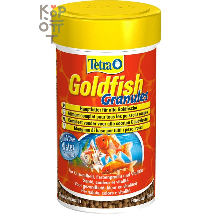 TetraGoldfish Granules корм в гранулах для золотых рыб 100мл.