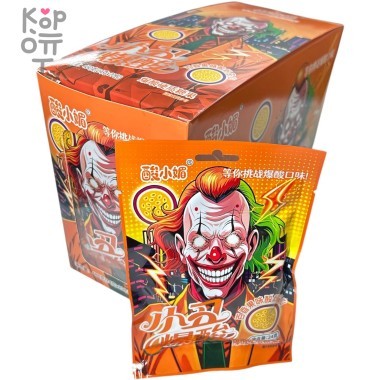 Кислая карамель Sour Candy - Джокер в раздумьях, со вкусом Маракуйя! — Корейские товары для всей семьи(КорОпт)