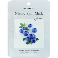 FoodaHolic Blueberry Natural Skin Mask - Тканевая маска с натуральным экстрактом Голубики 25мл.