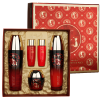 JaHwangSu RED GINSENG - Набор по уходу за лицом с экстрактом красного женьшеня 5 set