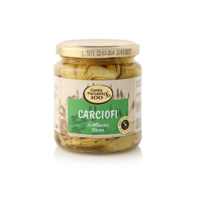 Cento Percento — Резаные артишоки ТМ 280 г /12