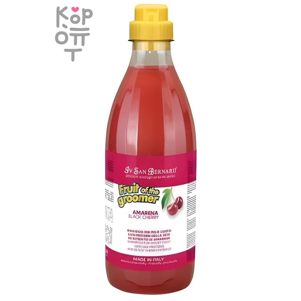 ISB Fruit of the Grommer Black Cherry Шампунь для короткой шерсти с протеинами шелка 500мл.