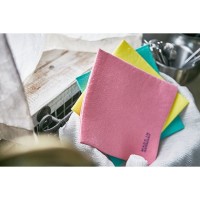 SUNG BO Салфетка для кухни универсальная №436 "Plus Non Woven Dishcloth" 40*38см., вискоза, полиэстер 3шт.