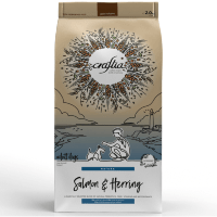CRAFTIA NATURA Сухой корм для взрослых собак миниатюрных и мелких пород из Лосося с Сельдью.