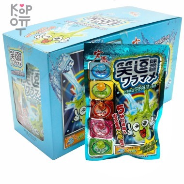 Конфеты леденцы Hongyuan Foods Hybrid ассорти вкусов &mdash; Корейские товары для всей семьи(КорОпт)