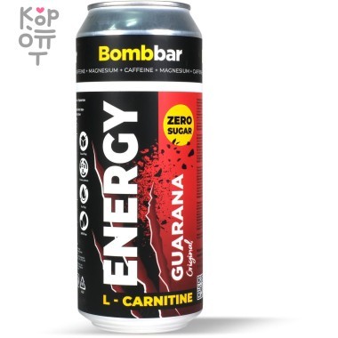 Напиток BOMBBAR L-Картинин Оригинальный 500мл. — Корейские товары для всей семьи(КорОпт)