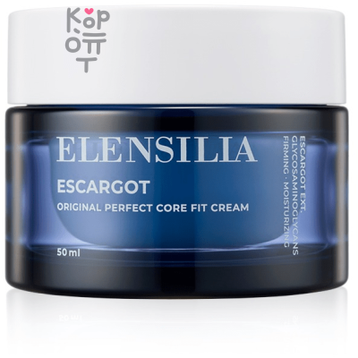 ELENSILIA Escargot Original Perfect Core Fit Cream - Увлажняющий крем для лица с экстрактом Улитки 50гр.