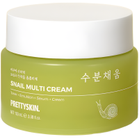 Pretty Skin Snail Multi Cream - Крем для лица с Муцином Улитки 100мл.