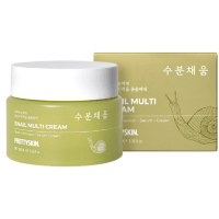 Pretty Skin Snail Multi Cream - Крем для лица с Муцином Улитки 100мл.