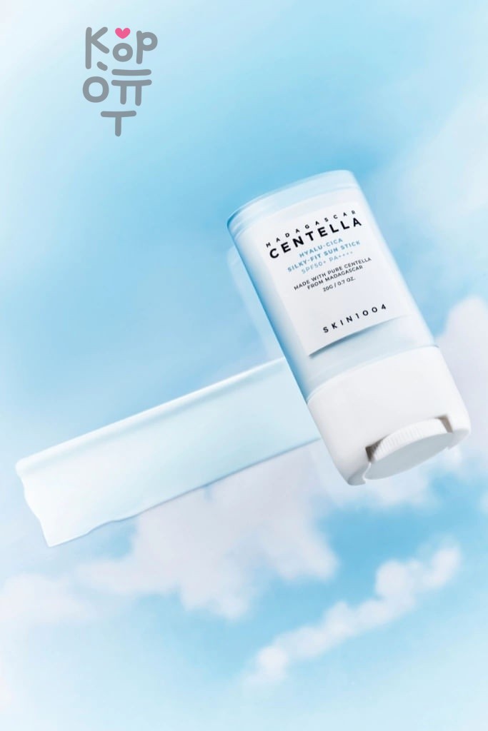 SKIN1004 Hyalu-Cica Silky-Fit Sun Stick SPF50+ PA++++ - Солнцезащитный стик с шёлковым финишем 20 гр