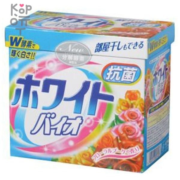 Nihon Detergent Стиральный порошок с кондиционером, со сладким цветочным ароматом 0,8 кг.