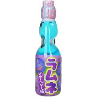 Hata Kosen Ramune Напиток безалкогольный газированный Рамуне со вкусом черники, 200 мл