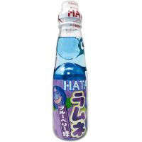 Hata Kosen Ramune Напиток безалкогольный газированный Рамуне со вкусом черники, 200 мл