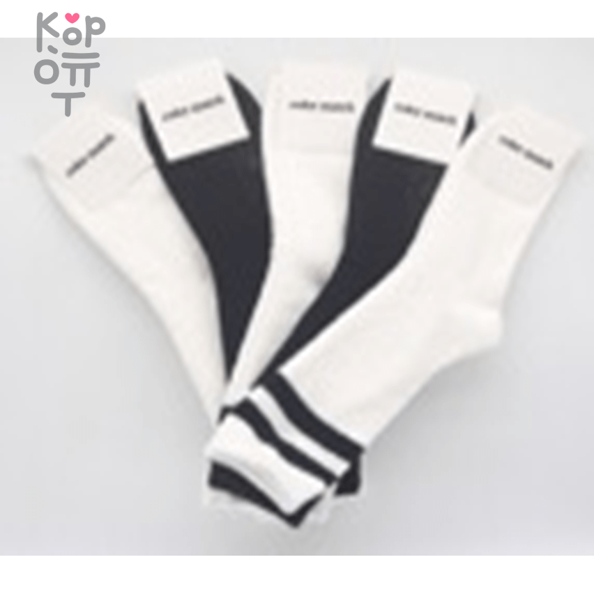 Носки мужские с двойной полоской на голени, Корея, Размер 25-27   , купить с доставкой на дом фото 1 — Корейские товары для всей семьи(КорОпт)