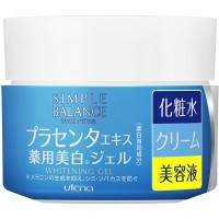UTENA Simple Balance Увлажняющий гель для лица 3в1 с эффектом выравнивания цвета кожи, ​гиалуроновой кислотой и экстактом плаценты, 100гр.​