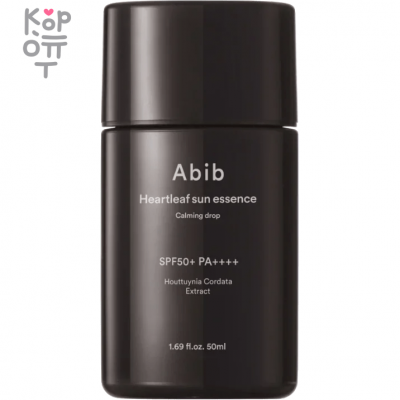 ABIB Sun Essence Calming Heartleaf Drop SPF50+ PA++++ - Солнцезащитная эссенция для лица с экстрактом Хауттюйнии 50мл.