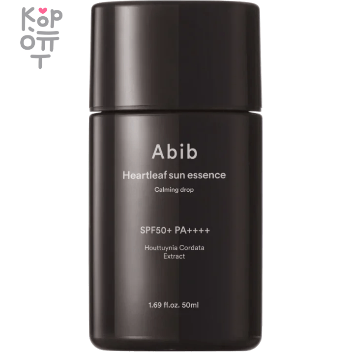 ABIB Sun Essence Calming Heartleaf Drop SPF50+ PA++++ - Солнцезащитная эссенция для лица с экстрактом Хауттюйнии 50мл.