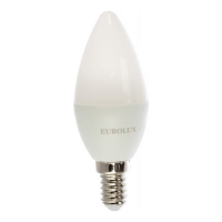 Eurolux LL-E-C37-5W-230-4K-E14 - Светодиодная лампа, свеча, 5 Вт, нейтральный, Е14