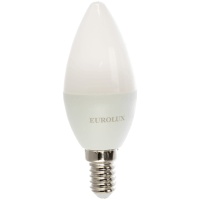Светодиодная лампа Eurolux LL-E-C37-5W-230-4K-E14 /свеча, 5Вт, нейтральный, Е14