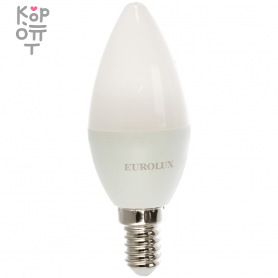 Светодиодная лампа Eurolux LL-E-C37-5W-230-4K-E14 /свеча, 5Вт, нейтральный, Е14