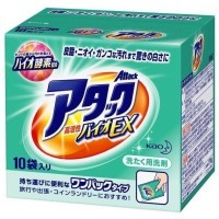 KAO Attack Highly active bio EX Концентрированный универсальный стиральный порошок с кондиционером и активным пятновыводителем.