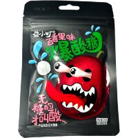 Кислые конфеты Feichang Sour Hard Candy с взрывным вкусом фруктов