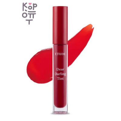 Etude Et.dear.d.watergeltint Rd303 - Тинт-гель для губ, холодный красный, 5 г
