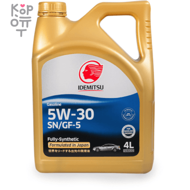 Idemitsu ID Fully-Synthetic SN/GF-5 5W30 - Синтетическое моторное масло — Корейские товары для всей семьи(КорОпт)