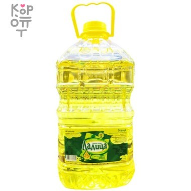 Масло соевое, Ладица 4,78 л  &mdash; Корейские товары для всей семьи(КорОпт)