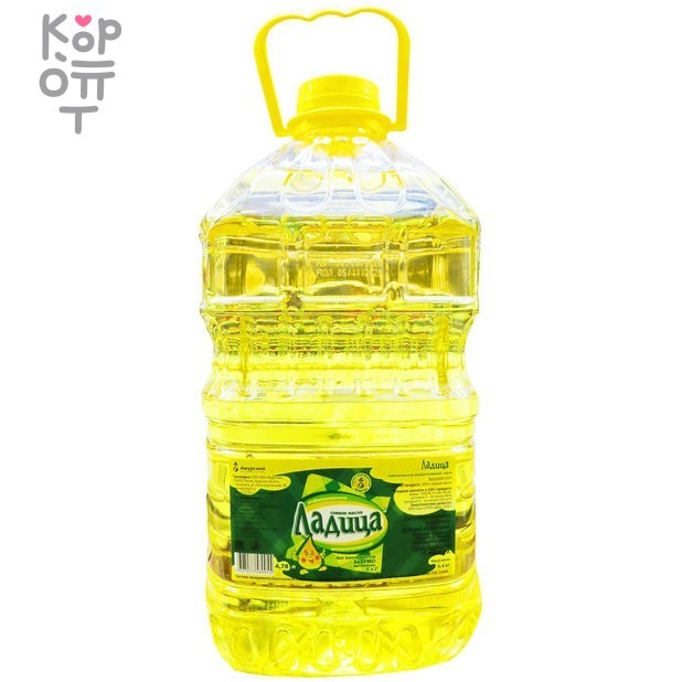 Масло соевое, Ладица 4,78 л , купить с доставкой на дом фото 1 &mdash; Корейские товары для всей семьи(КорОпт)