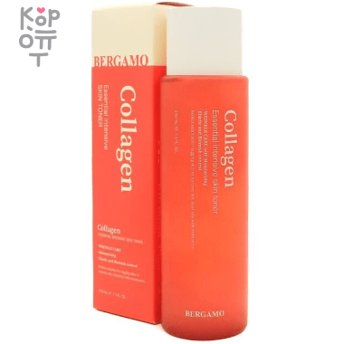 Bergamo Collagen Essential Toner - Тонер для лица с Коллагеном 210мл. — Корейские товары для всей семьи(КорОпт)