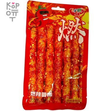 Снэк Hot Pepper Cook - Шипучий перчик - Гори в АДу, ничего так острота, 38гр. &mdash; Корейские товары для всей семьи(КорОпт)