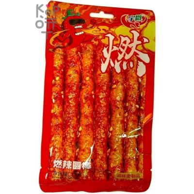 Снэк Hot Pepper Cook - Шипучий перчик - Гори в АДу, ничего так острота, 38гр.