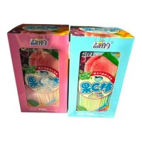 Конфеты Magic Color Stick Candy "Обжорка" Йогуртовые трубочки с фруктовым вкусом