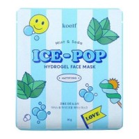 Koelf Ice-Pop Hydrogel Face Mask — Mint & Soda / Cherry & Avocado — Гидрогелевая маска для лица, 30 г