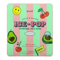 Koelf Ice-Pop Hydrogel Face Mask — Mint & Soda / Cherry & Avocado — Гидрогелевая маска для лица, 30 г